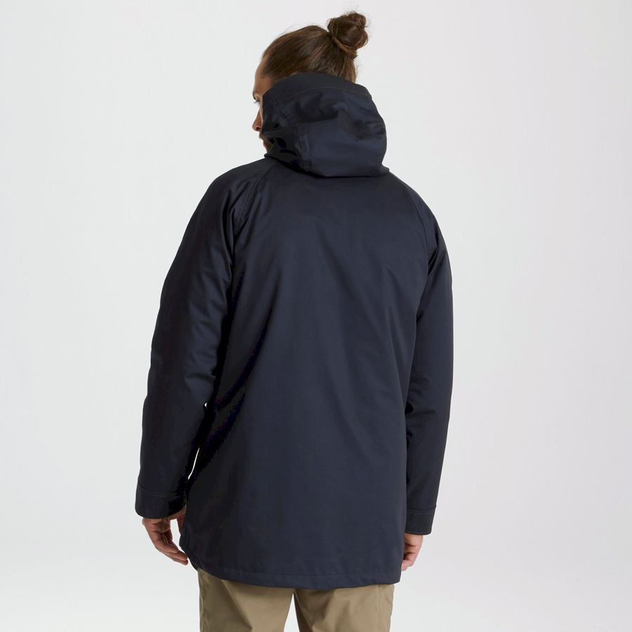 Navy Craghoppers Haster 3 In 1 Men's Jackets | RHI4162LK