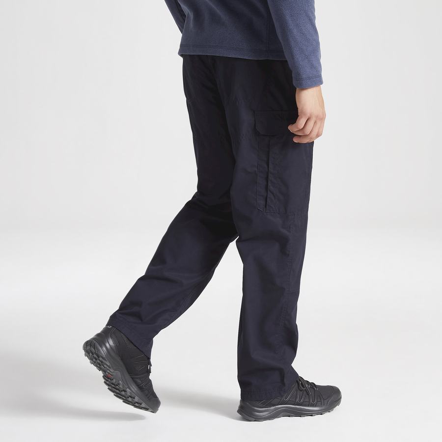 Navy Craghoppers Kiwi Classic Men's Trousers | KQJ9473OK