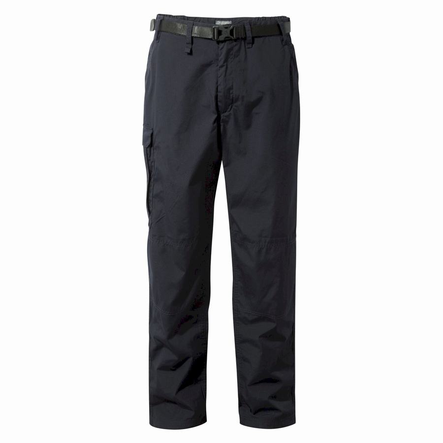 Navy Craghoppers Kiwi Classic Men's Trousers | KQJ9473OK