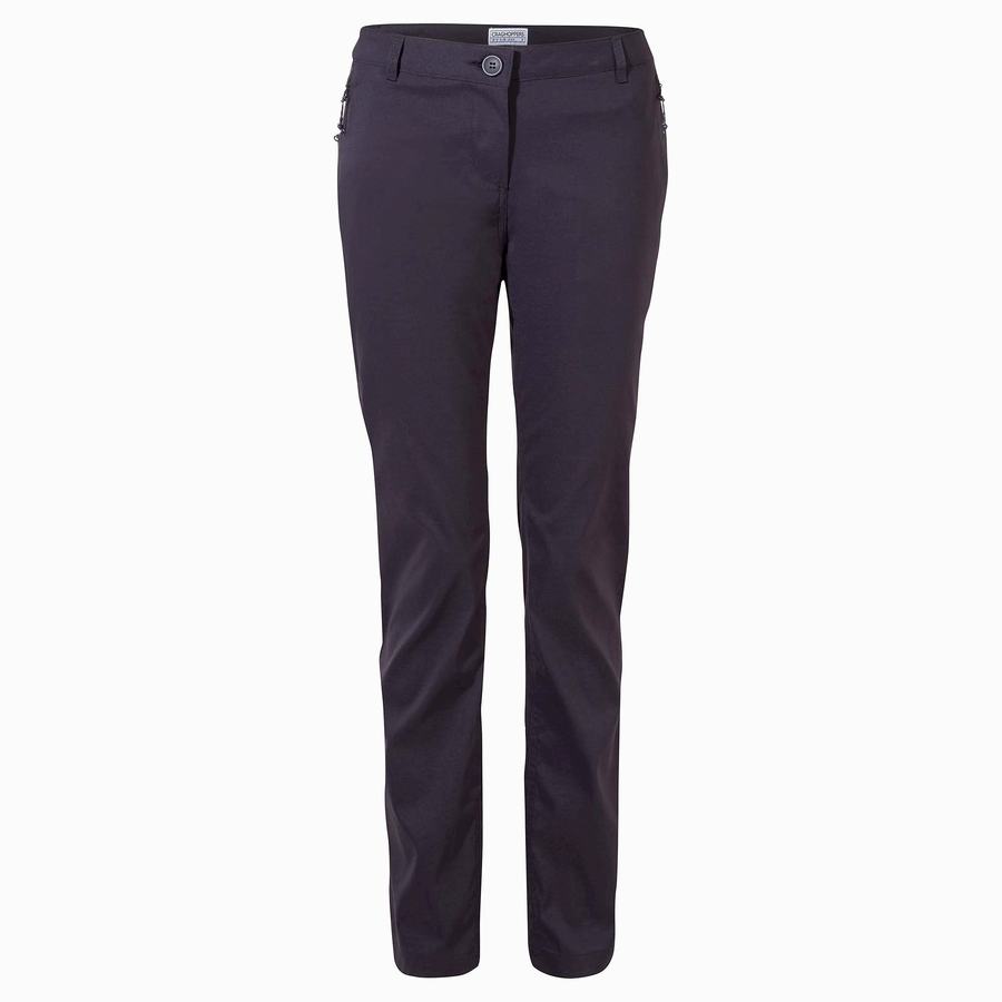 Navy Craghoppers Kiwi Pro II Women's Trousers | UCS837YD