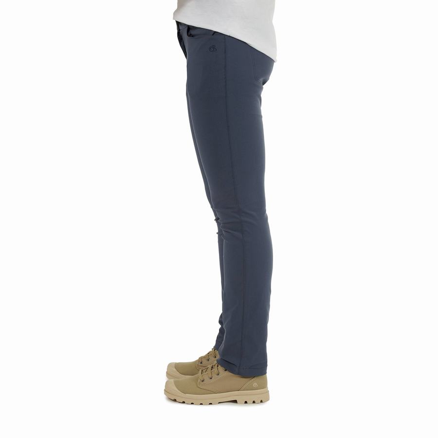 Navy Craghoppers NosiLife Clara II Women's Trousers | RSY990PP