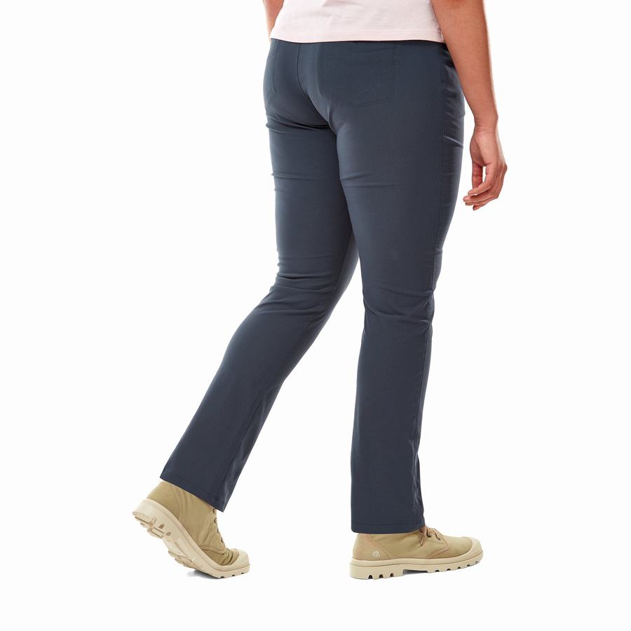 Navy Craghoppers NosiLife Clara II Women's Trousers | RSY990PP