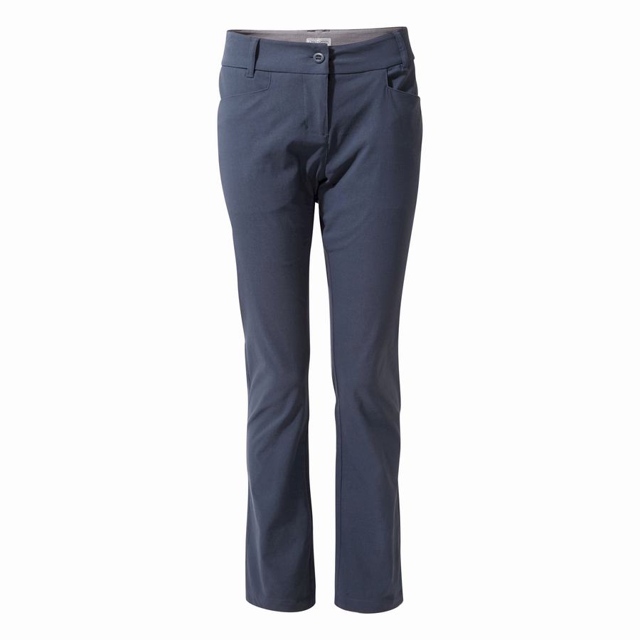 Navy Craghoppers NosiLife Clara II Women's Trousers | RSY990PP