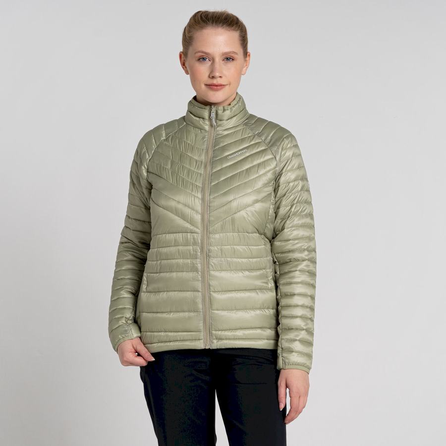 Olive Craghoppers Caldbeck Pro 3 in 1 Women's Jackets | NFV2253OK