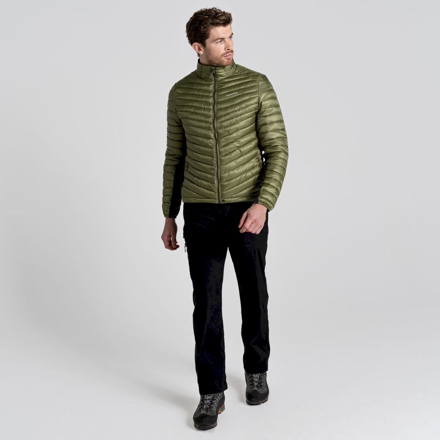 Olive Green Craghoppers ExpoLite Insulated Men's Jackets | RXI4149DK