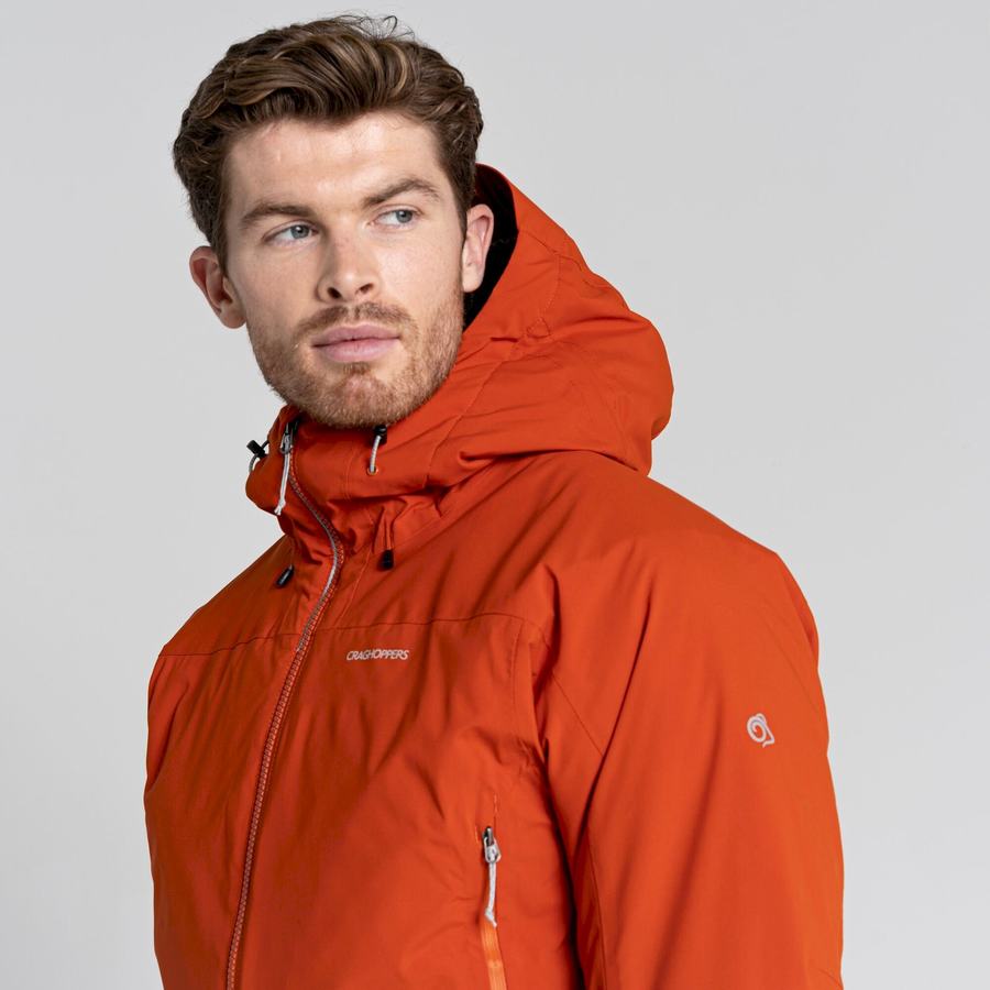 Orange Craghoppers Gryffin Thermic Men's Jackets | KGD2289IV