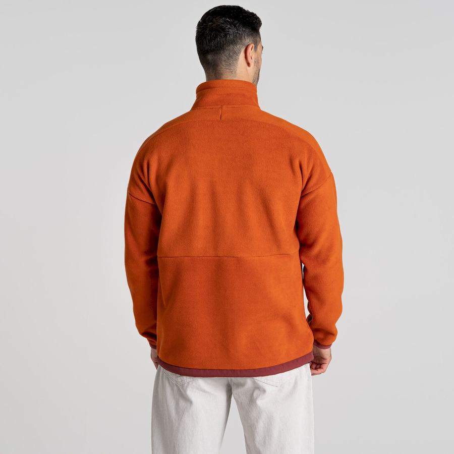 Orange Craghoppers Spindle Men's Sweaters | YUK591JC