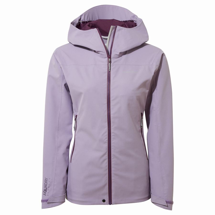 Purple Craghoppers Dynamic Pro Women\'s Jackets | SUD9868ZN