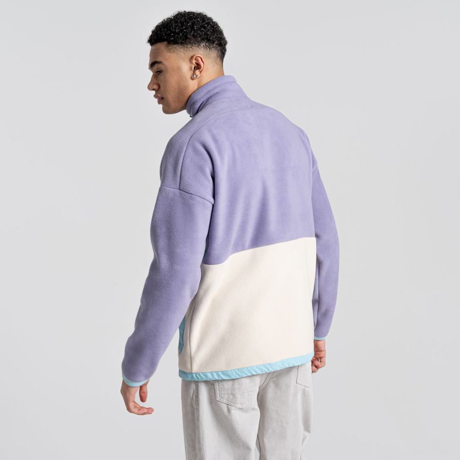 Purple Craghoppers Spindle Men's Sweaters | HHY1325LQ