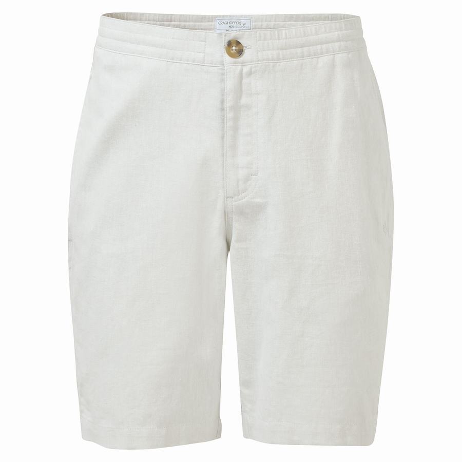 Silver Craghoppers Nosibotanical Buck Men's Shorts | QTE3572BK