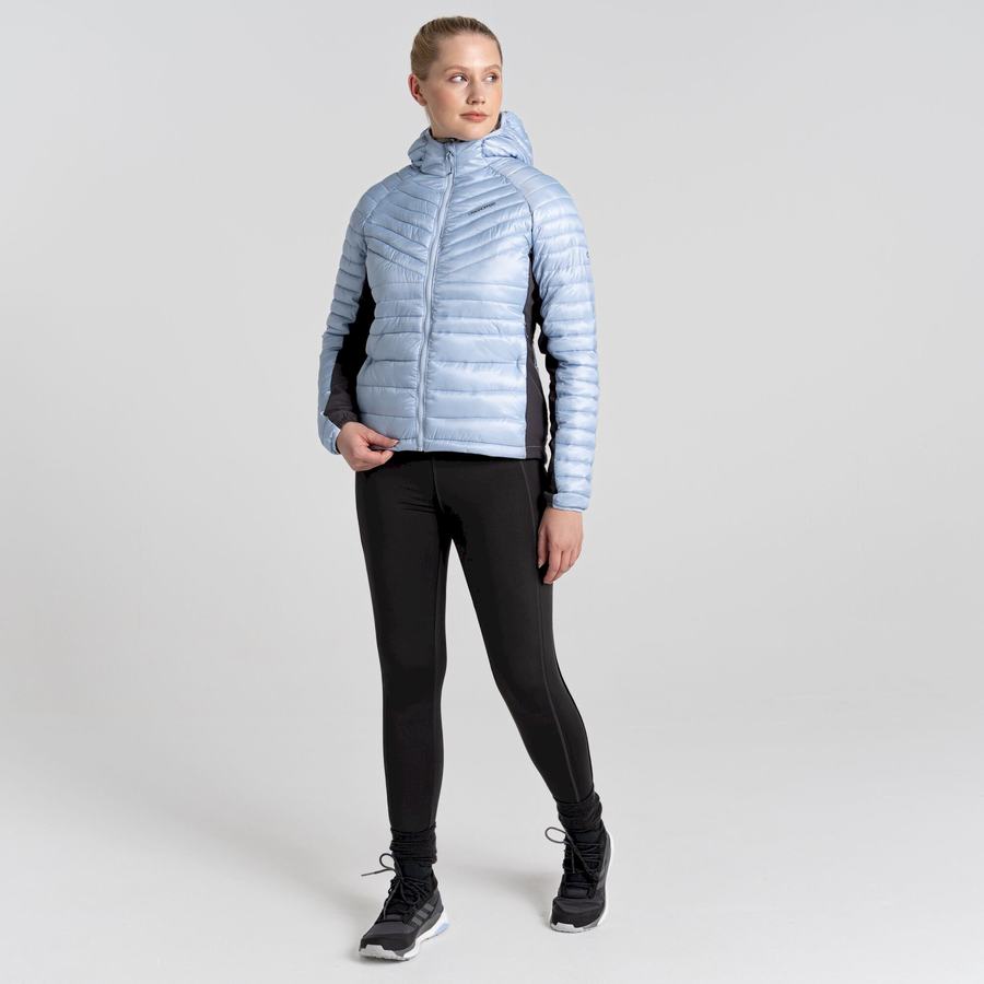 White Craghoppers ExpoLite Insulated Hooded Women's Jackets | STX2930LM