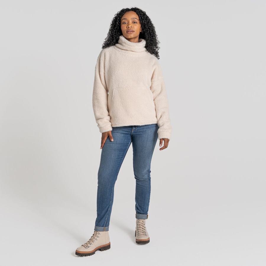 White Craghoppers Inessa Overhead Women's Sweaters | WZD713EG