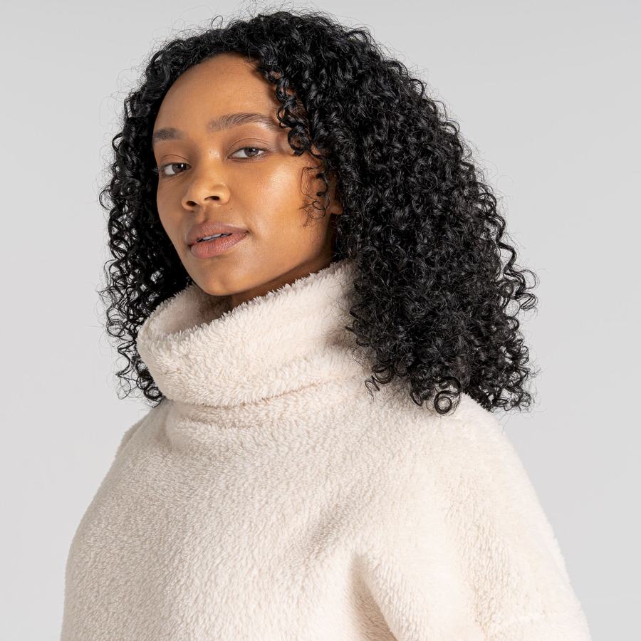 White Craghoppers Inessa Overhead Women's Sweaters | WZD713EG