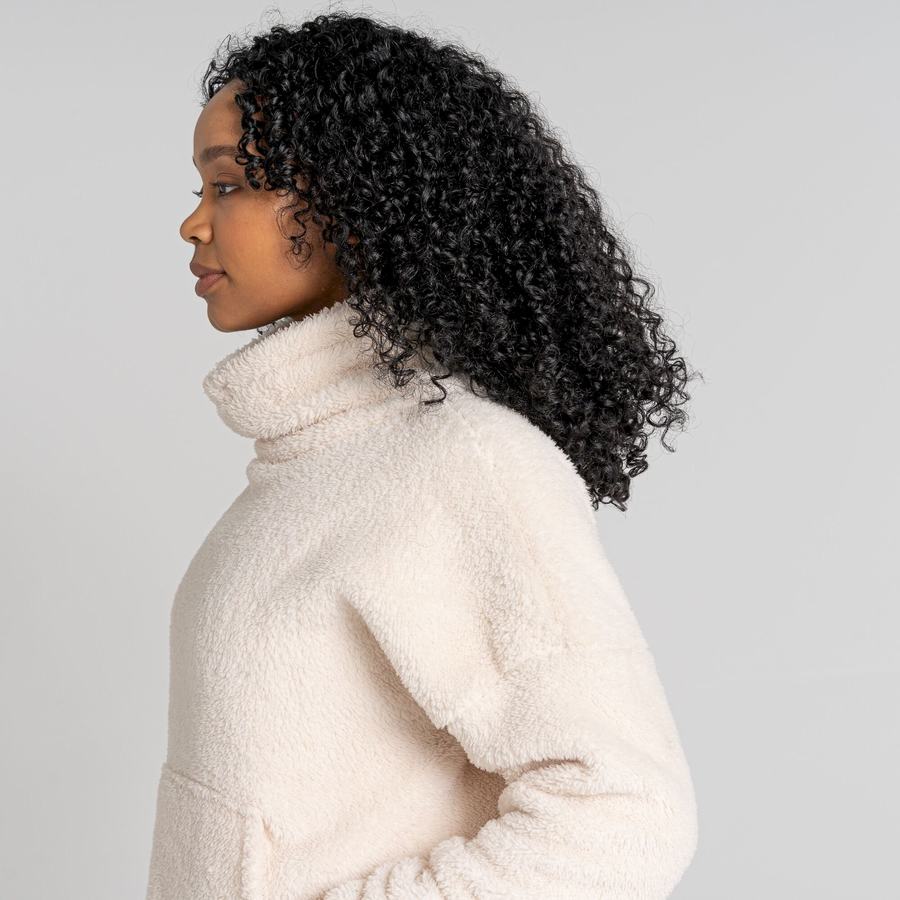 White Craghoppers Inessa Overhead Women's Sweaters | WZD713EG