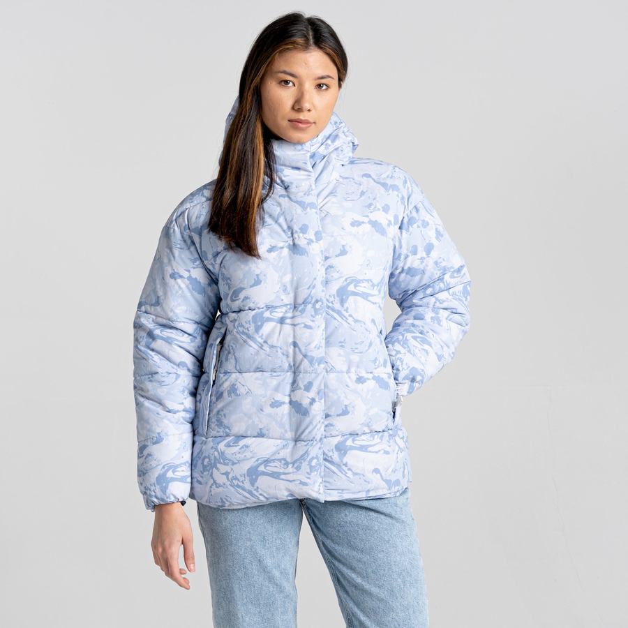 White Craghoppers Madora Insulated Hooded Women's Jackets | MFH4593SE