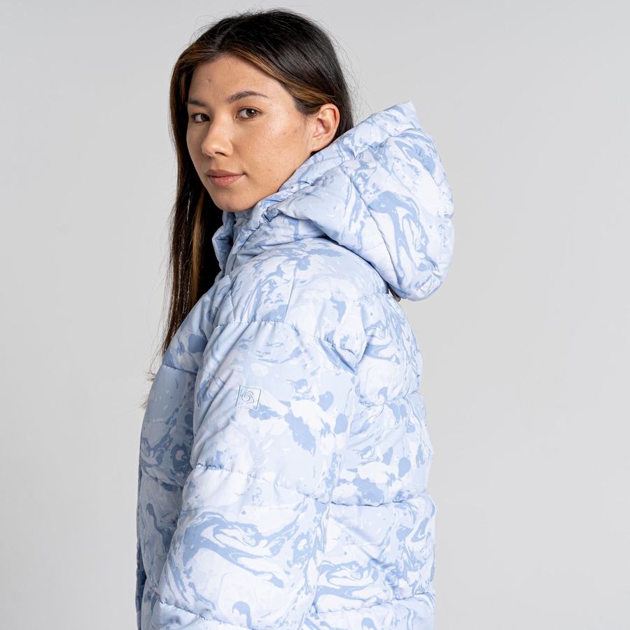 White Craghoppers Madora Insulated Hooded Women's Jackets | MFH4593SE